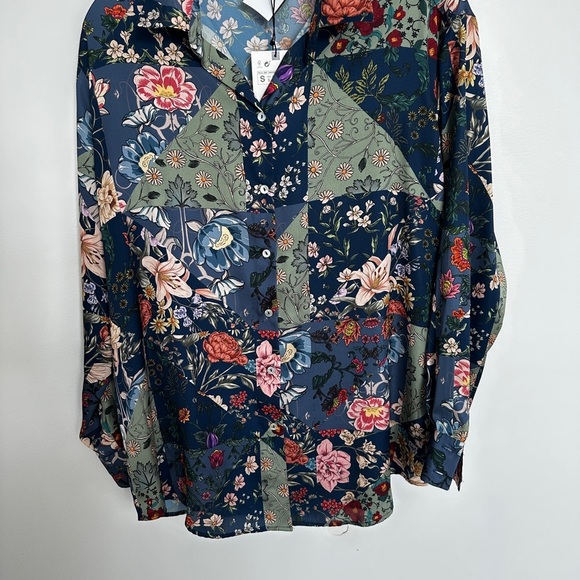Zara Multicolor Floral Shirt - Picture 3 of 6